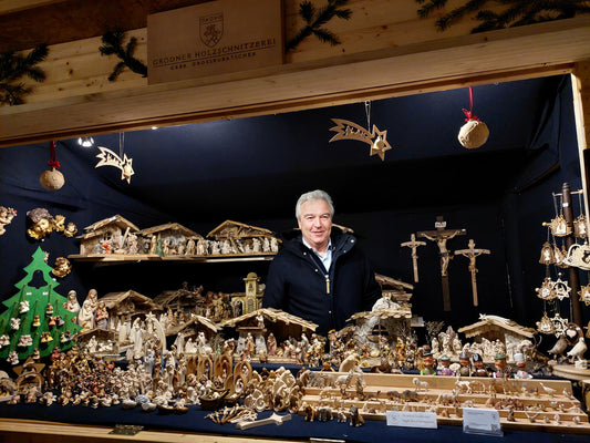 Unser Adventmarktstand am Spittelberg