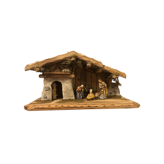 Kostner Krippenset 7 teilig im Stall Allgäu