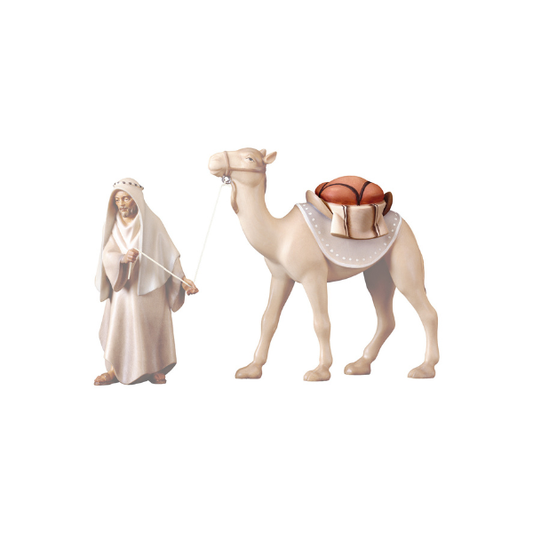 kamelsattel kometkrippe holzgeschnitzt color