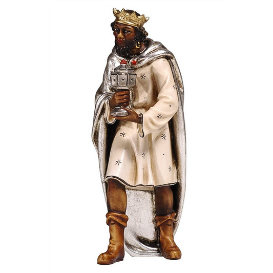 Kostner krippe_Koenig stehend_Balthasar_color