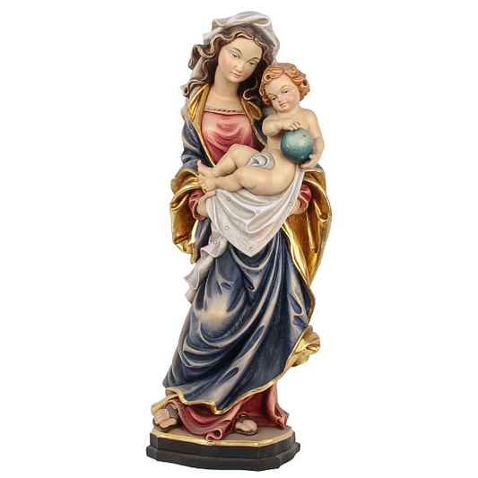 Mutter der Erde_holzgeschnitzt_coloriert