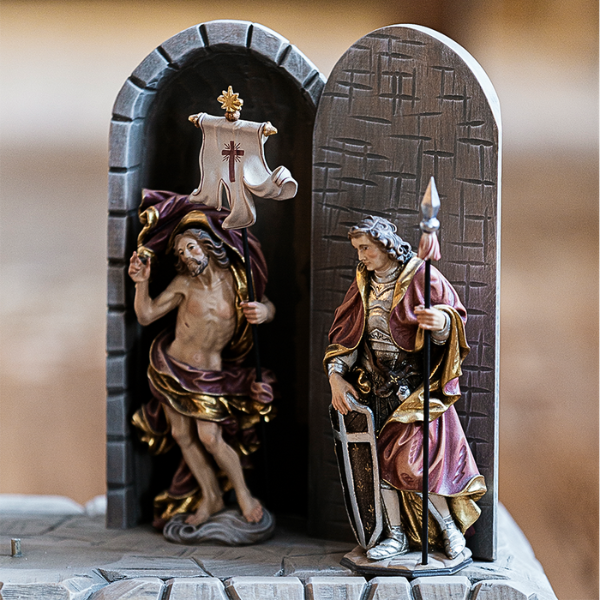 Passion_Auferstehung Jesu_holzgeschnitzt