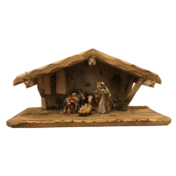Rainell Nativity Set 7 pieces in the Graz stable
