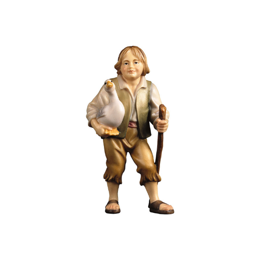 hirt h hirtenkrippe holzgeschnitzt color