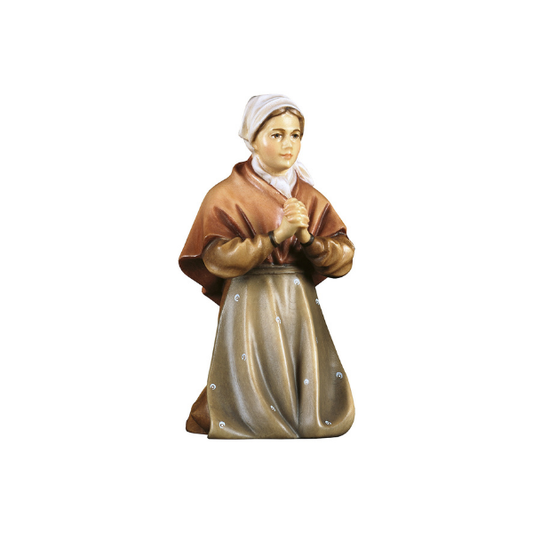 hirtin m hirtenkrippe holzgeschnitzt color