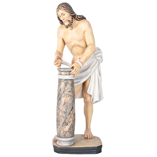 Gegeiselter Christus_holzgeschnitzt_handbemalt