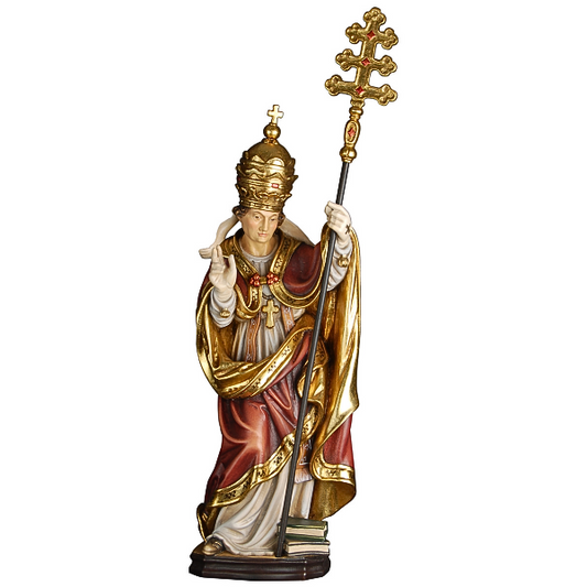 Heiliger Papst_holzgeschnitzt_handbemalt