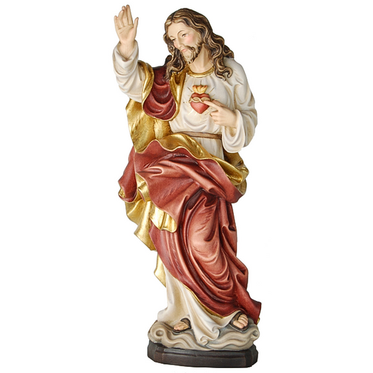 Herz Jesu_holzgeschnitzt_handgefasst