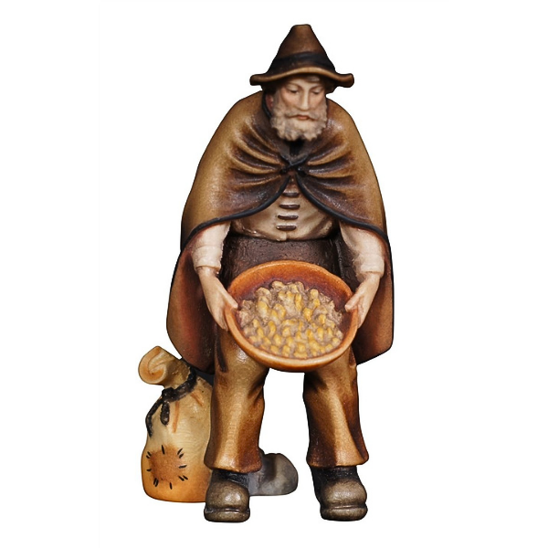 Kostner krippe_Hirte fuetternd_color